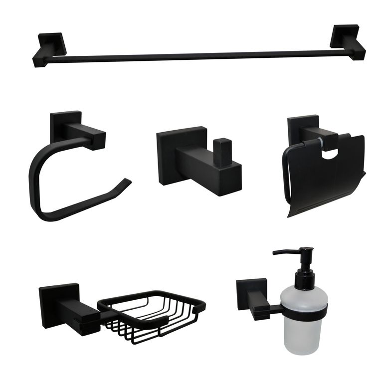 Kit Accesorios baño Schwarz